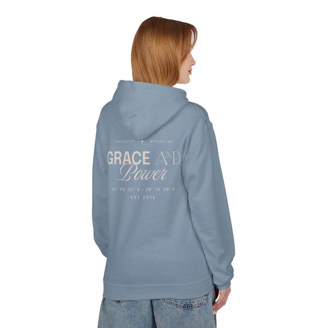 Grace &amp; Power Coordinates Premium Hoodie (Light Print)