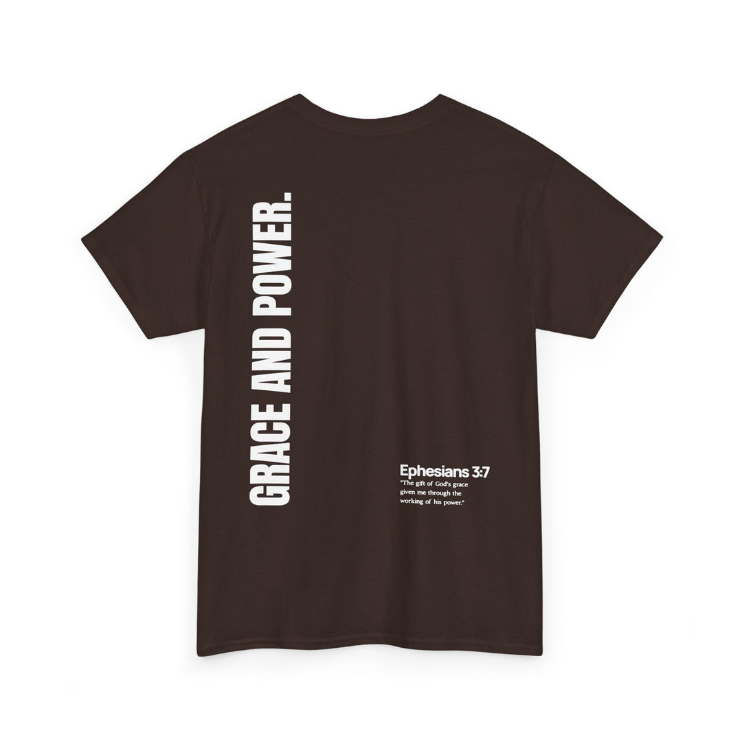 Grace &amp; Power Ephesians Tee (Dark Print)