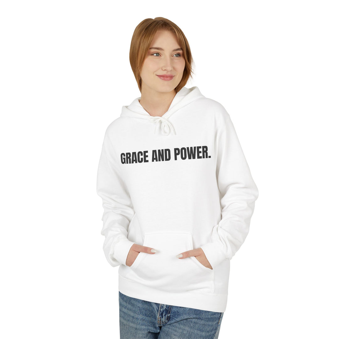 Grace &amp; Power Powerline Premium Hoodie (Dark Print)