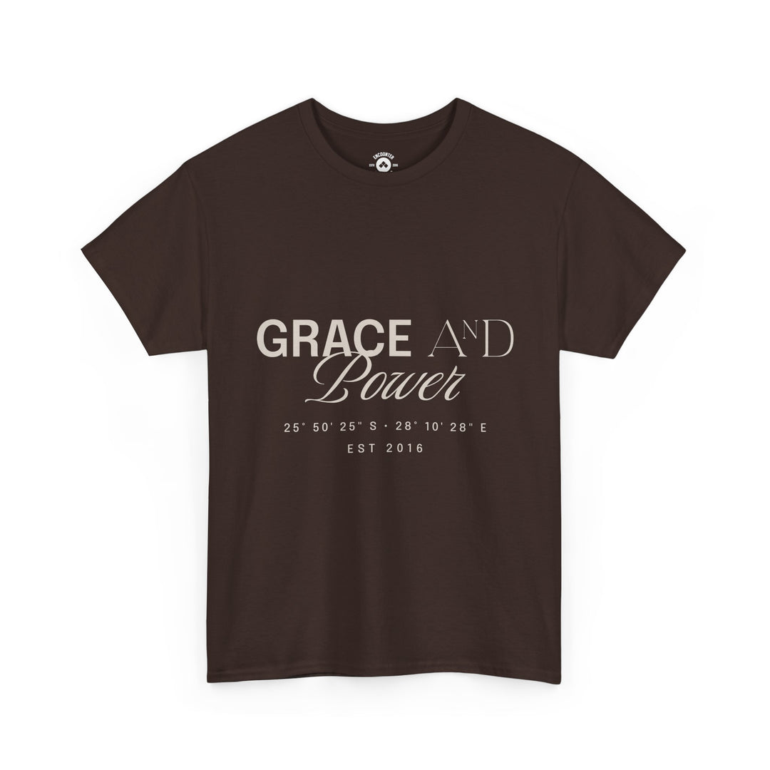 Grace &amp; Power Coordinates Oversized Tee (Light Print)