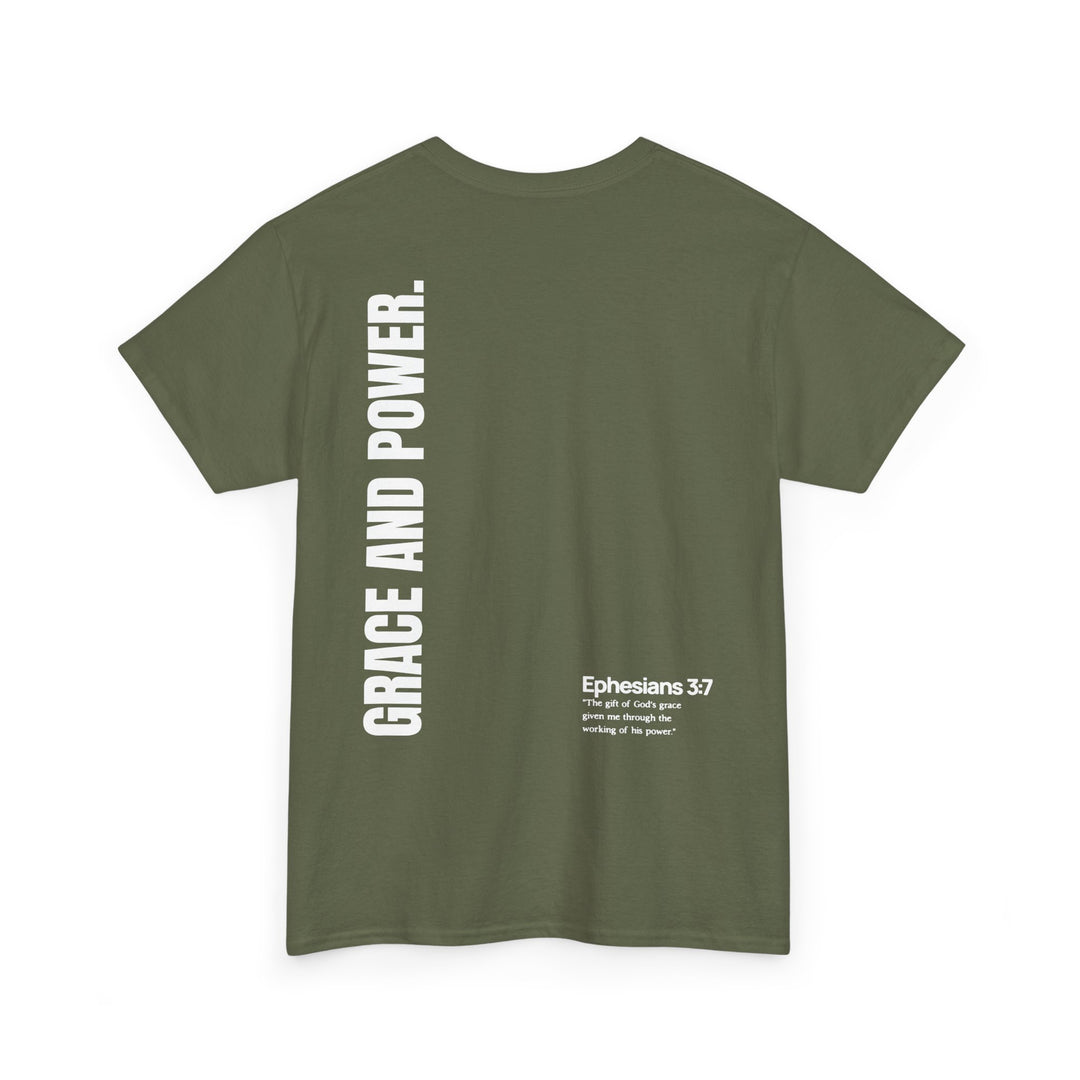 Grace &amp; Power Ephesians Tee (Dark Print)