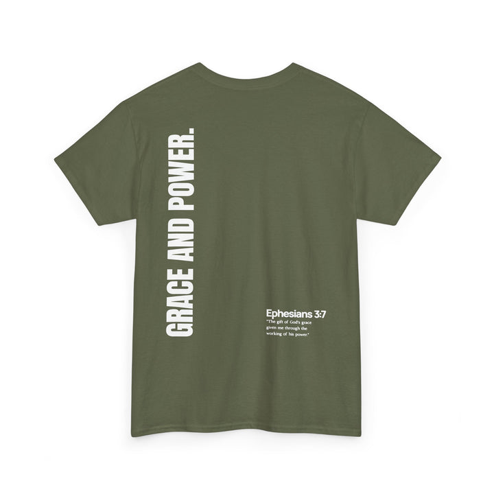 Grace &amp; Power Ephesians Tee (Dark Print)