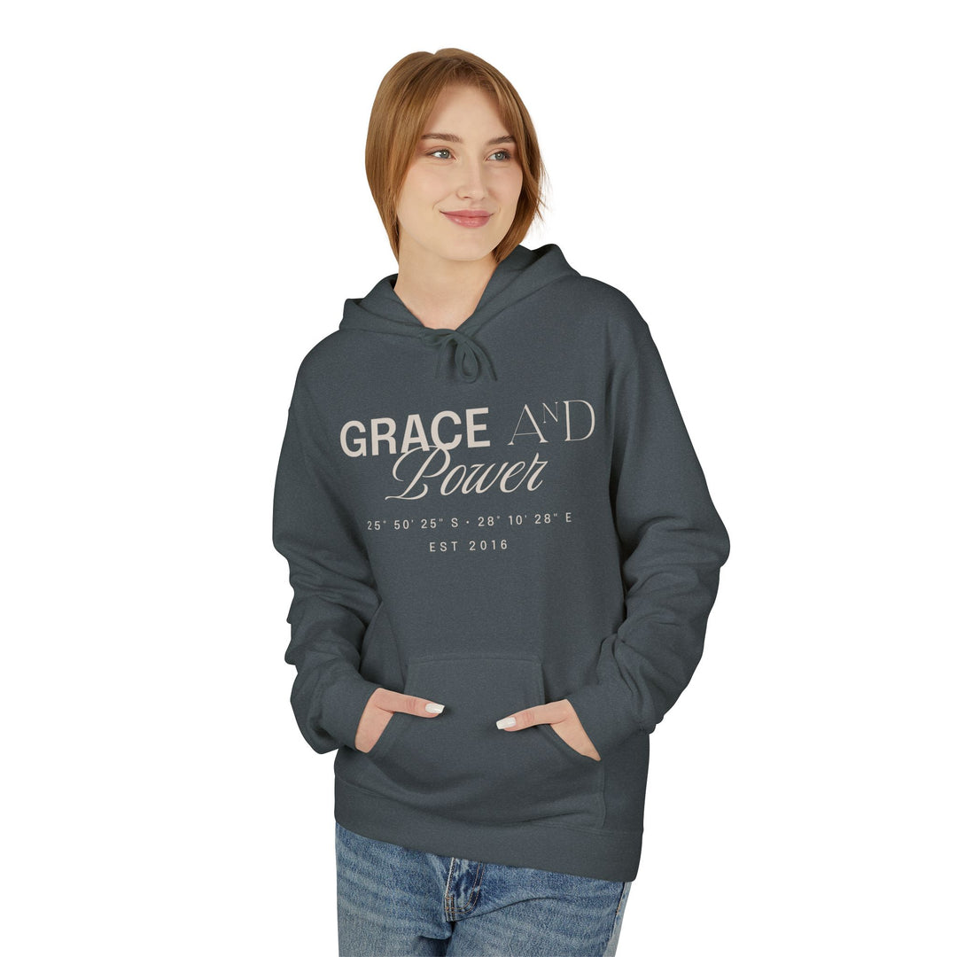 Grace &amp; Power Coordinates Premium Hoodie (Light Print)