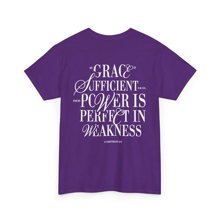 Grace &amp; Power Statement Tee (Dark)