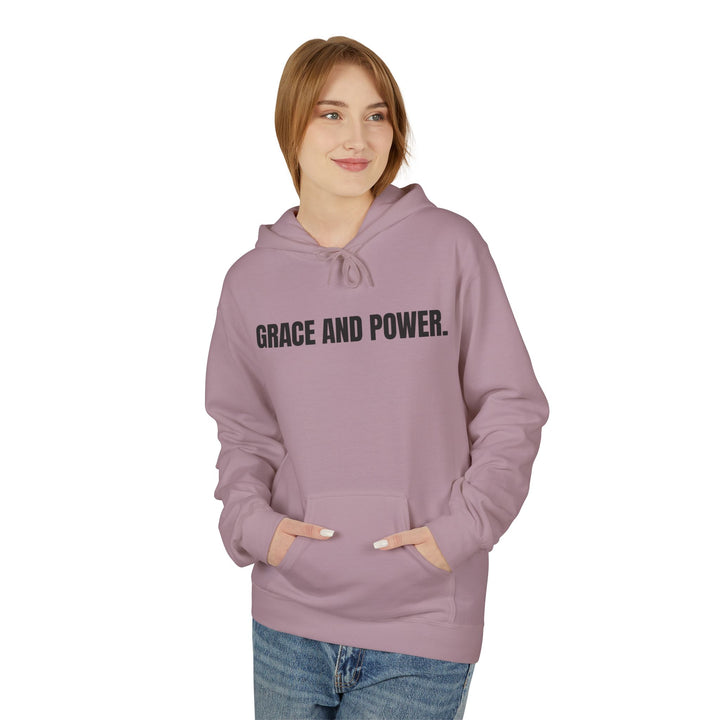 Grace &amp; Power Powerline Premium Hoodie (Dark Print)