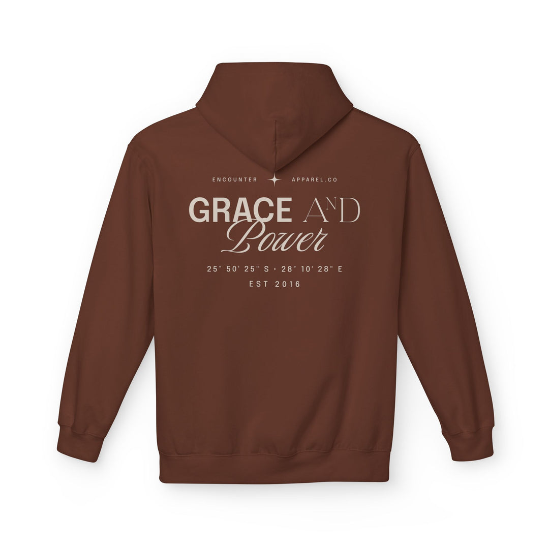 Grace &amp; Power Coordinates Premium Hoodie (Light Print)