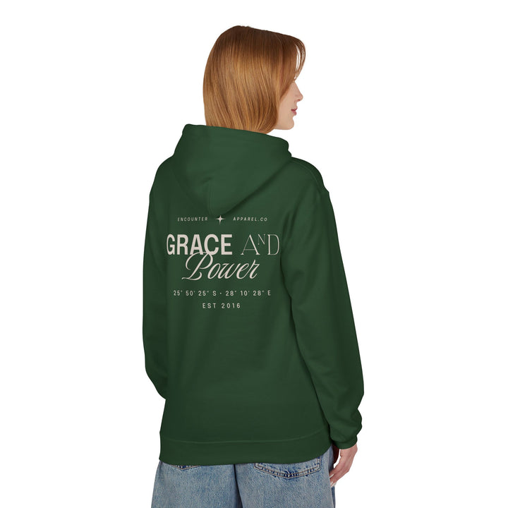 Grace &amp; Power Coordinates Premium Hoodie (Light Print)