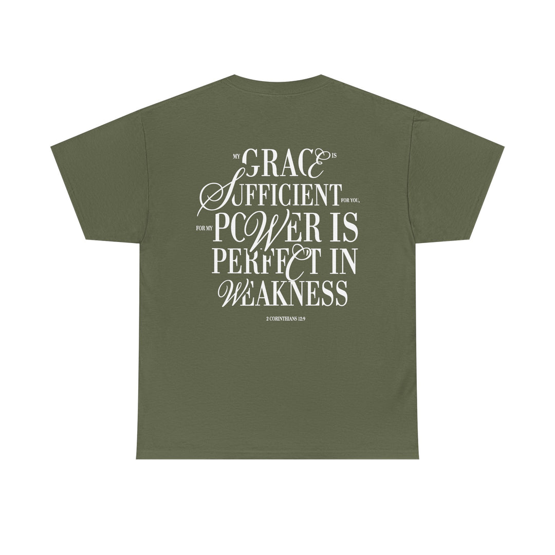 Grace &amp; Power Statement Tee (Dark)