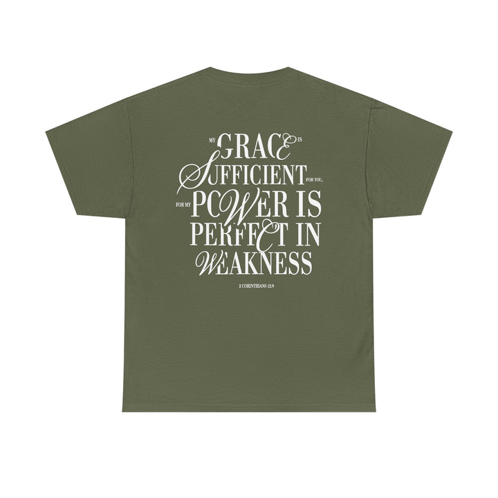 Grace &amp; Power Statement Tee (Dark)