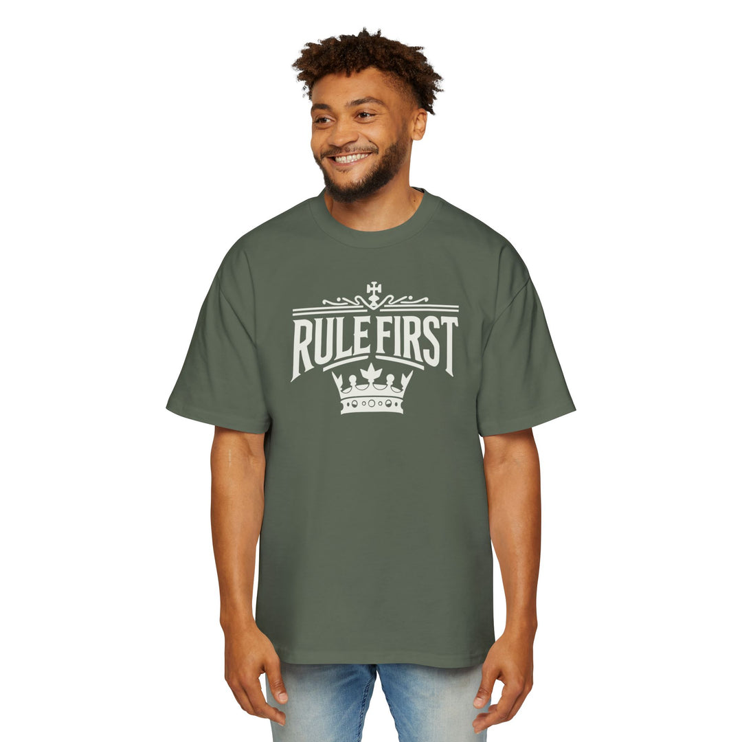 Rule First , Apologise Never - Adult Unisex T-Shirt