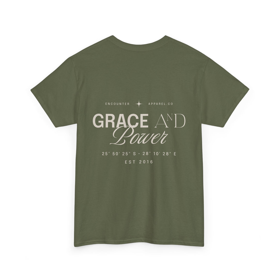 Grace &amp; Power Coordinates Oversized Tee (Light Print)