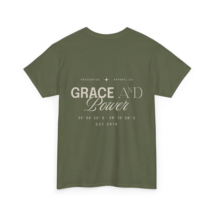 Grace &amp; Power Coordinates Oversized Tee (Light Print)
