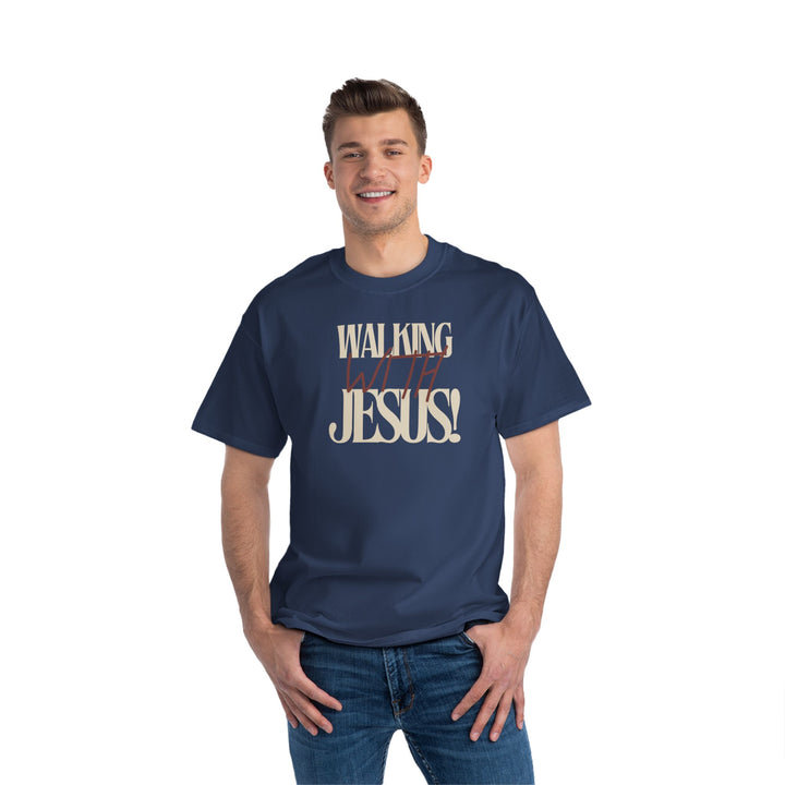 Walking With Jesus - Adult Unisex T-Shirt