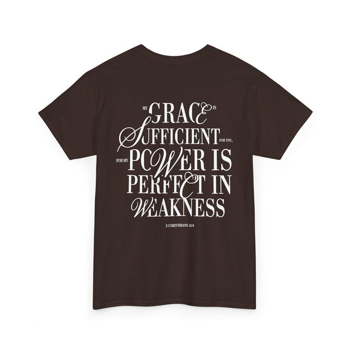 Grace &amp; Power Statement Tee (Dark)