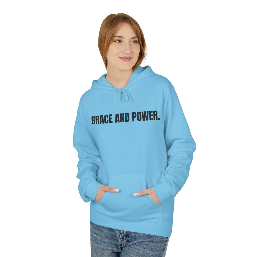 Grace &amp; Power Powerline Premium Hoodie (Dark Print)
