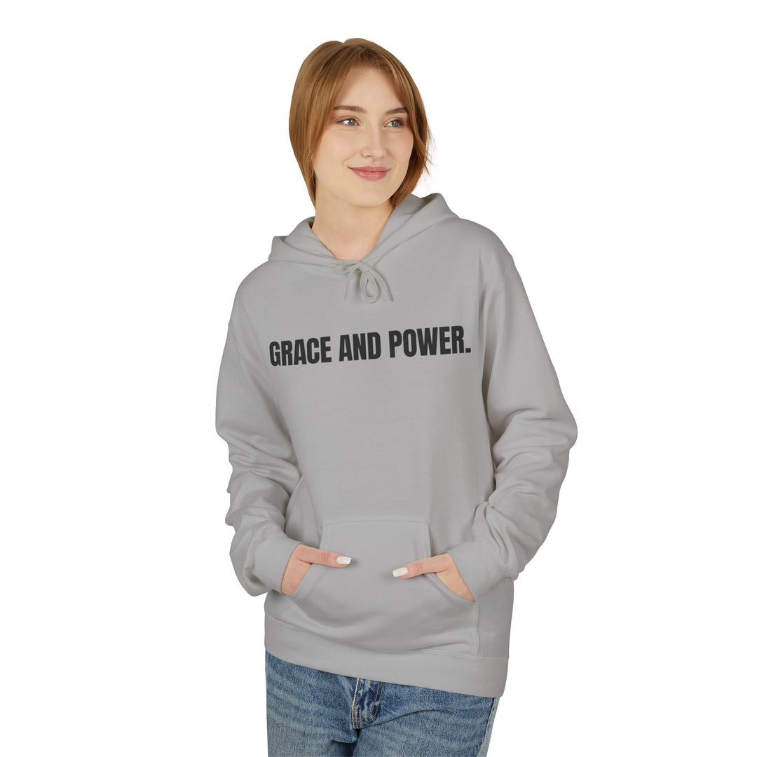 Grace &amp; Power Powerline Premium Hoodie (Dark Print)