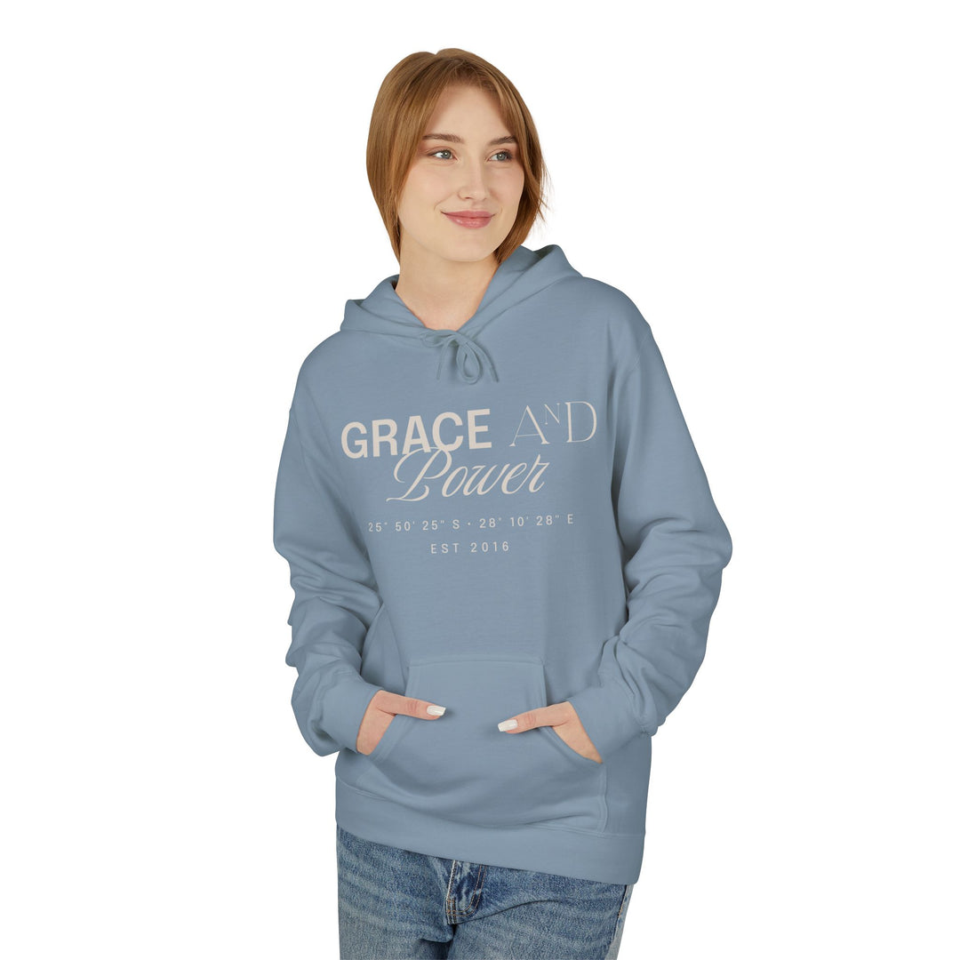 Grace &amp; Power Coordinates Premium Hoodie (Light Print)