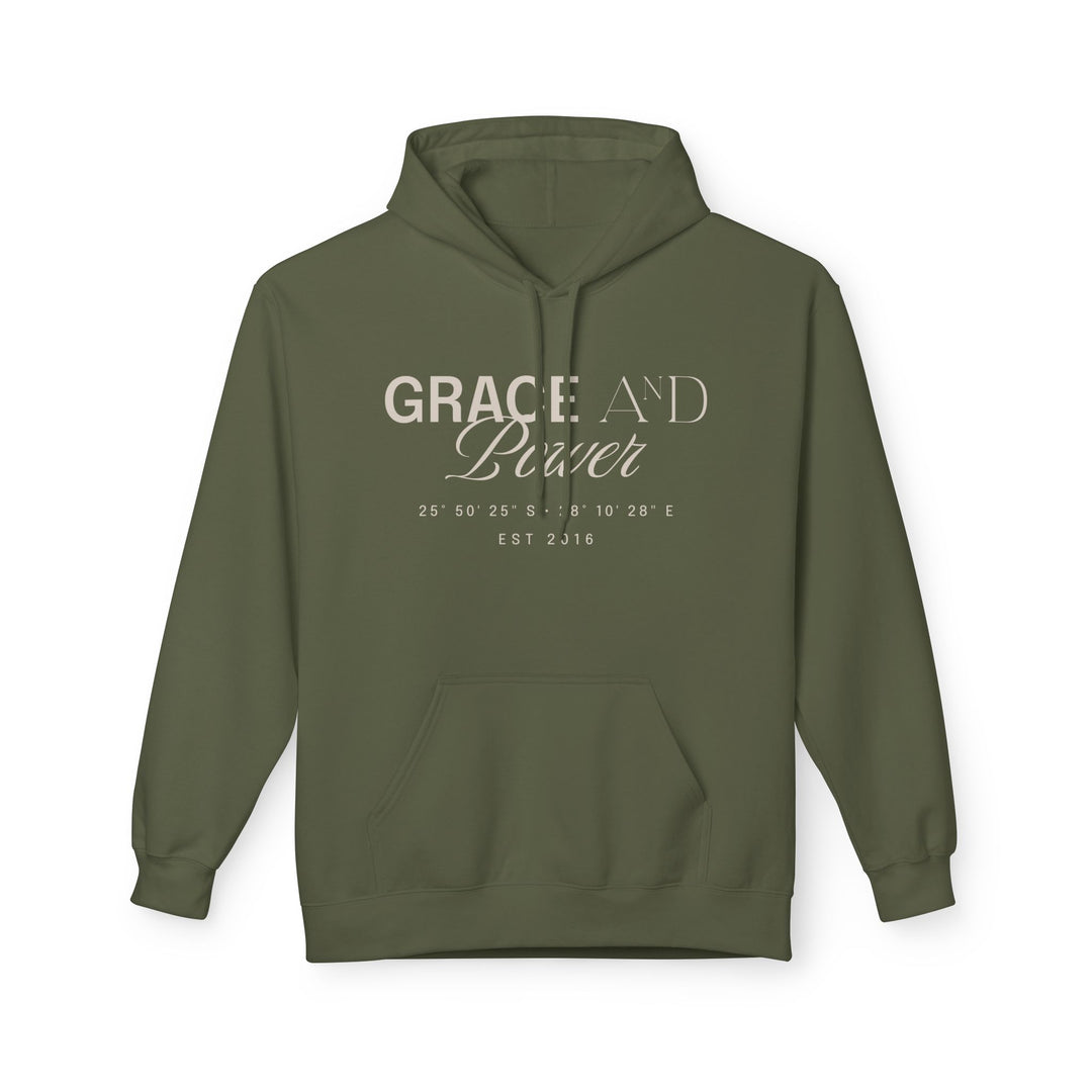 Grace &amp; Power Coordinates Premium Hoodie (Light Print)
