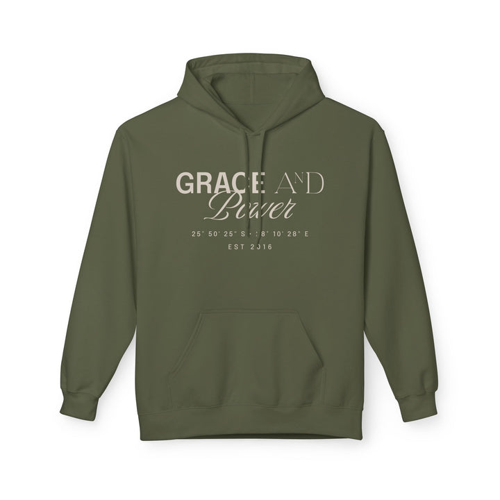 Grace &amp; Power Coordinates Premium Hoodie (Light Print)