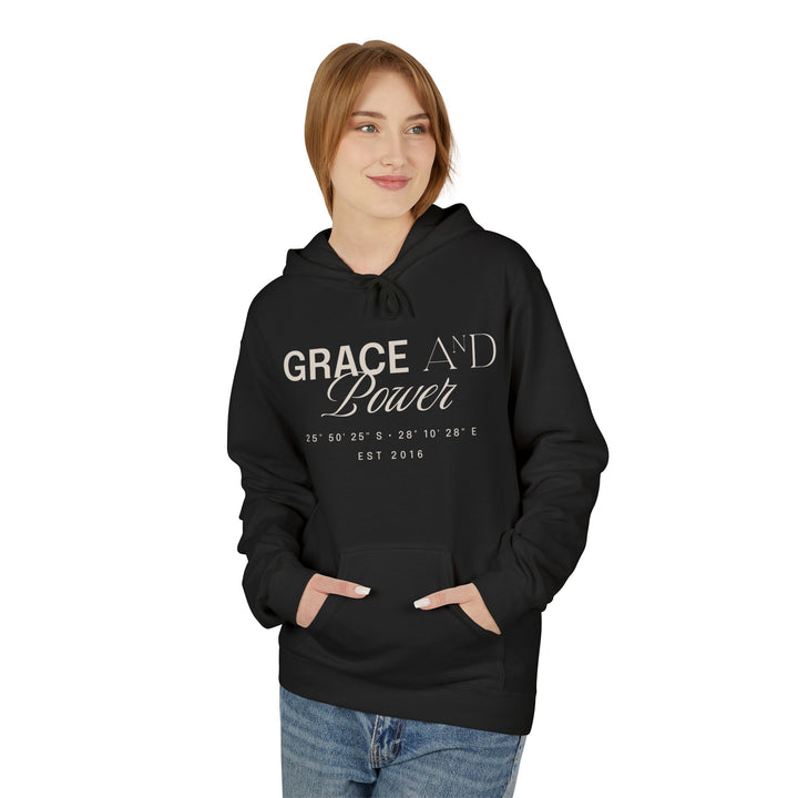 Grace &amp; Power Coordinates Premium Hoodie (Light Print)