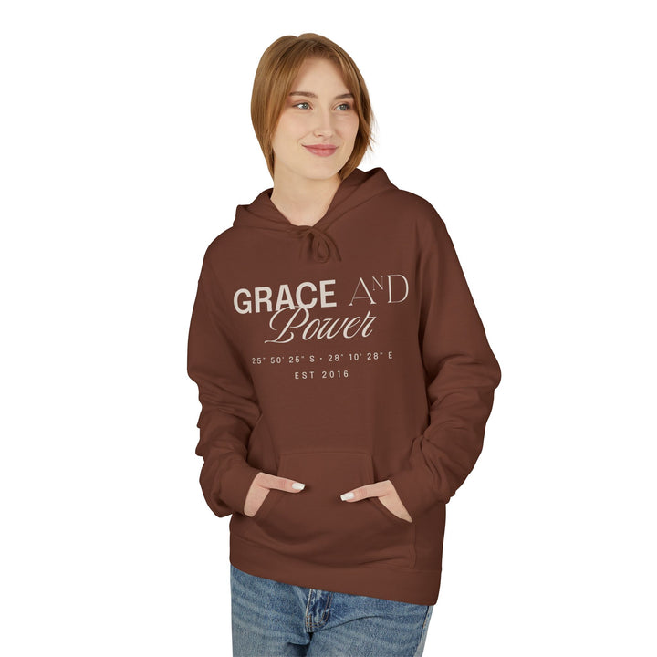 Grace &amp; Power Coordinates Premium Hoodie (Light Print)