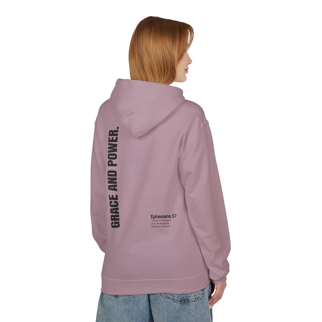 Grace &amp; Power Powerline Premium Hoodie (Dark Print)