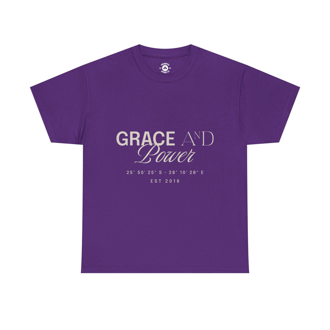Grace &amp; Power Coordinates Oversized Tee (Light Print)