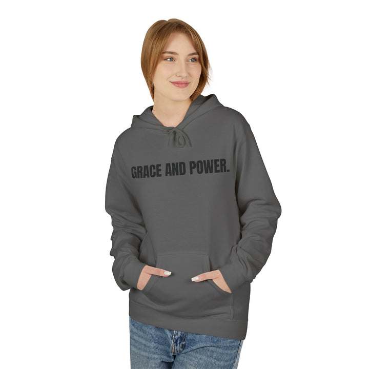 Grace &amp; Power Powerline Premium Hoodie (Dark Print)
