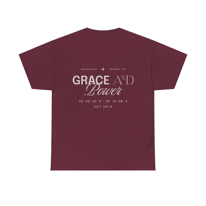Grace &amp; Power Coordinates Oversized Tee (Light Print)
