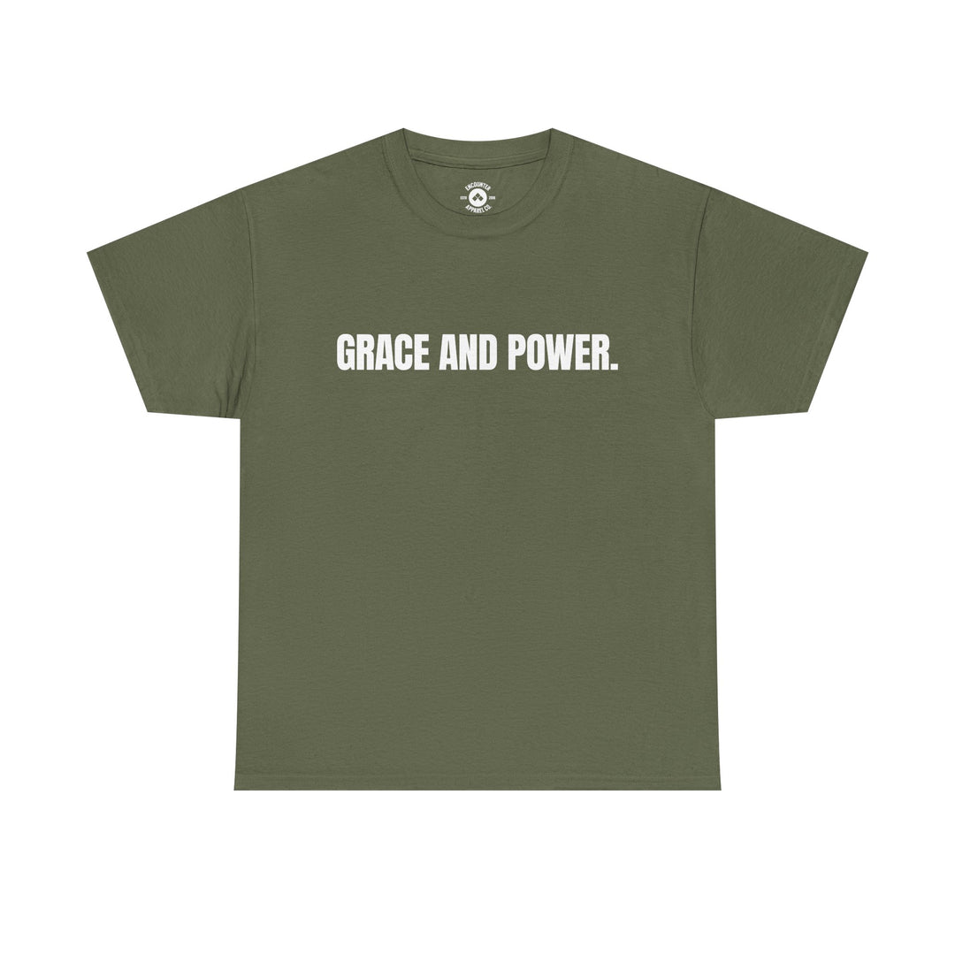 Grace &amp; Power Ephesians Tee (Dark Print)